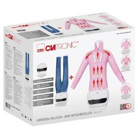 Stojanový naparovač odevov Clatronic HBB 3734 biely

 obrázok produktu 9 z 9