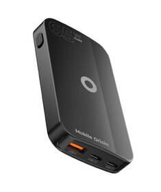 Nabíjačka do siete Mobile Origin Slim 2xUSB-C/1x USB-A  65W GaN III čierna

 obrázok produktu 3 z 13
