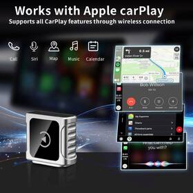 Transmitter Swissten CarLINK, Android Auto, CarPlay strieborné

 obrázok produktu 10 z 10