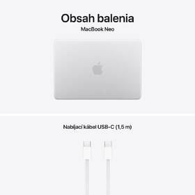 Notebook Apple 13" A18 Pro 6× CPU 5× GPU, 8 GB, 512 GB, Touch ID - strieborný SK 

 obrázok produktu 9 z 9