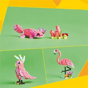 Stavebnica LEGO® Creator 3 v 1 31170 Divoké zvieratá: Ružový plameniak 

 obrázok produktu 5 z 8