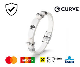 Platobný náramok Carneo Pay Lunea biely

 obrázok produktu 5 z 5