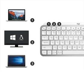 Klávesnica Logitech MX Keys Mini, US sivá

 obrázok produktu 5 z 8