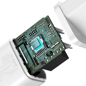 Nabíjačka do siete Baseus Super Si USB-C, 20 W, QC 3.0 biela

 obrázok produktu 5 z 9