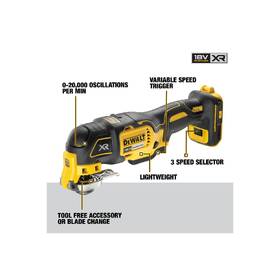 Multibrúska Dewalt DCS356NT-XJ (bez batérie) 

 obrázok produktu 3 z 7
