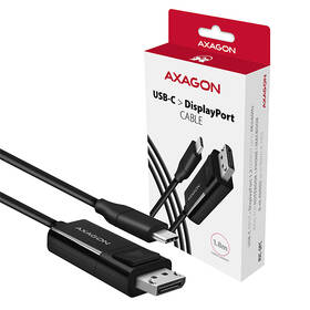 Kábel Axagon USB-C / DisplayPort, 1,8m, 4K/60Hz čierny

 obrázok produktu 7 z 7