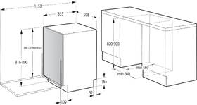 Umývačka riadu Gorenje GV673C65 

 obrázok produktu 20 z 21