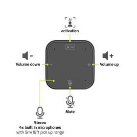 Webkamera PORT CONNECT 2K All-in-One Audio/Video Desktop Conference Tower čierna

 obrázok produktu 4 z 10