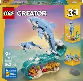 Stavebnica LEGO® Creator 3 v 1 31385 Morské živočíchy: Krásne delfíny 

 obrázok produktu 2 z 9