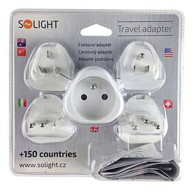 Cestovný adaptér Solight výmenné vidlice pre celý svet 

 obrázok produktu 1 z 1