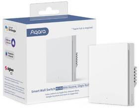 Vypínač Aqara Smart Wall Switch H1 EU (With Neutral, Single Rocker) biely

 obrázok produktu 1 z 1