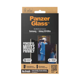 Tvrdené sklo PanzerGlass Privacy na Samsung Galaxy S24 Ultra s inštalačným rámčekom 

 obrázok produktu 4 z 4