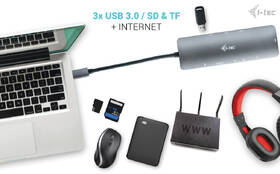 Dokovacia stanica i-tec USB-C Metal Nano 4K HDMI LAN, PD 100 W + Charger 100W 

 obrázok produktu 5 z 7