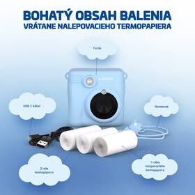 Instantný fotoaparát LAMAX InstaKid1 modrý

 obrázok produktu 3 z 6