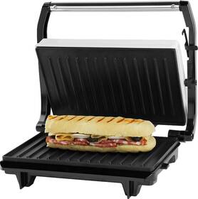 Sendvičovač ECG S 1070 Panini čierny/biely

 obrázok produktu 3 z 9
