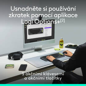 Klávesnica s myšou Logitech POP ICON, US layout ružová

 obrázok produktu 4 z 10