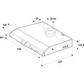 Odsávač pár Whirlpool WCN 65 FLK čierny

 obrázok produktu 5 z 5