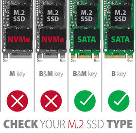 Rámček Axagon ALU box 2.5" internal, SATA - M.2 SATA SSD strieborný

 obrázok produktu 10 z 10