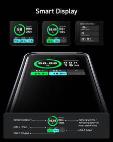 Powerbank Anker Prime, 20000 mAh, 200W čierny/sivý

 obrázok produktu 5 z 5
