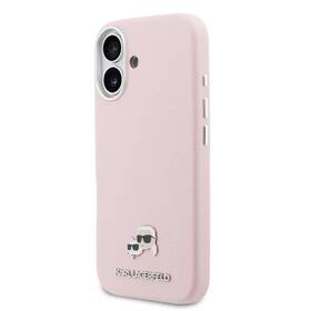 Kryt na mobil Karl Lagerfeld PU Karl and Choupette Heads Pins MagSafe na Apple iPhone 17 ružový

 obrázok produktu 2 z 6