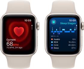 Inteligentné hodinky Apple GPS 40mm puzdro z hviezdne bieleho hliníka - hviezdne biely športový remienok - S/M 

 obrázok produktu 4 z 5