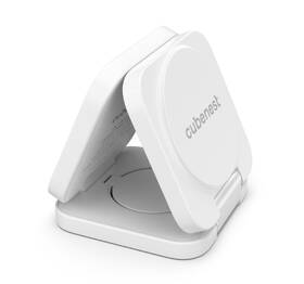 Bezdrôtová nabíjačka Cubenest E310 Pre 3v1 s podporou uchytenia MagSafe biela

 obrázok produktu 6 z 12