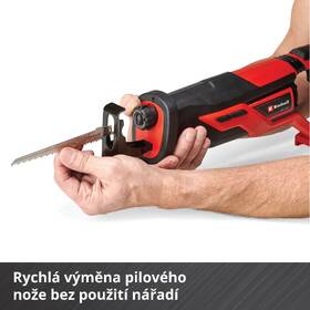 Píla chvostová Einhell TE-AP 18/26 Li-Solo (bez batérie) 4326290 

 obrázok produktu 4 z 8