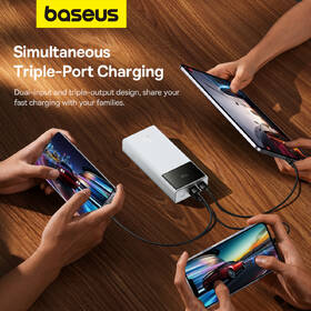 Powerbank Baseus Star-Lord 20000mAh 30W 2xUSB/USB-C biely

 obrázok produktu 13 z 16