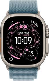 Inteligentné hodinky Apple GPS + Cellular 49mm prírodný titán - svetlo modrý alpský ťah - L 

 obrázok produktu 1 z 6