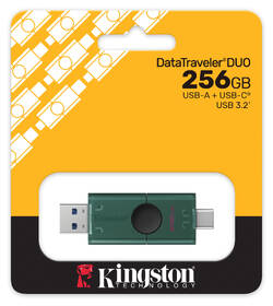 USB flashdisk Kingston DataTraveler Duo G2 256GB zelený

 obrázok produktu 5 z 14