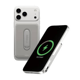 Powerbank PanzerGlass empower Qi2 5000 mAh, MagSafe, KickStand sivý

 obrázok produktu 1 z 5