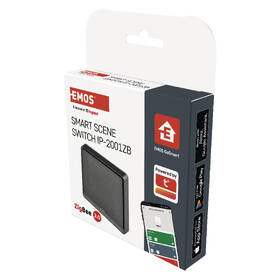 Vypínač EMOS GoSmart IP-2001ZB, ZigBee 3.0, 1-tlačidlový sivý

 obrázok produktu 8 z 8