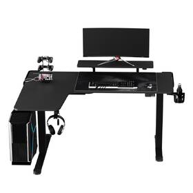 Herný stôl ULTRADESK WINGER čierny

 obrázok produktu 2 z 10