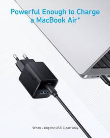 Nabíjačka do siete Anker 323 33W, 1xUSB-C/1xUSB-A čierna

 obrázok produktu 5 z 6