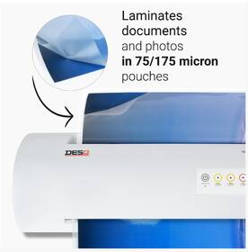 Laminátor DESQ A3 High speed biely

 obrázok produktu 10 z 13