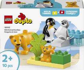 Stavebnica LEGO® DUPLO® 10442 Rodinky divokých zvierat: Tučniaky a levy 

 obrázok produktu 3 z 9