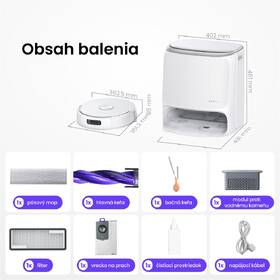 Robotický vysávač Narwal Freo 20 J68 biely

 obrázok produktu 11 z 12