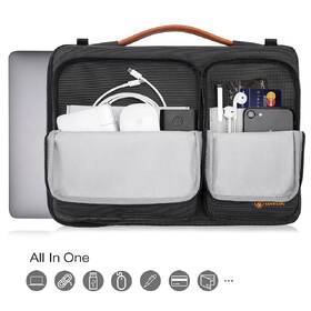 Brašna na notebook tomtoc Messenger – 16" MacBook Pro 2019/15,3" MacBook Air čierna

 obrázok produktu 3 z 7