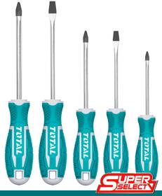 Sada skrutkovačov Total tools THT2506052 (5 ks) 

 obrázok produktu 1 z 4