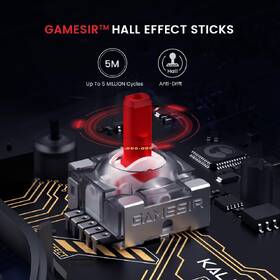Gamepad GameSir Kaleid Xbox Wired čierny

 obrázok produktu 8 z 11
