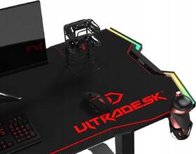 Herný stôl ULTRADESK Force čierne/červené

 obrázok produktu 4 z 11