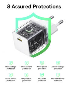 Nabíjačka do siete Baseus Palm 20W USB-C PD QC 3.0 biela

 obrázok produktu 10 z 13