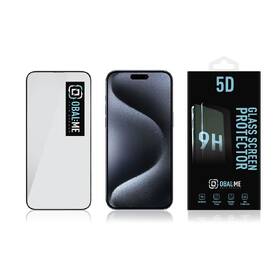 Tvrdené sklo Obal:Me 5D na Apple iPhone 15 Pro čierne

 obrázok produktu 2 z 2