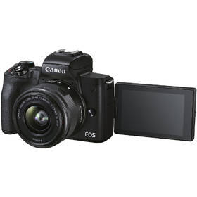 Digitálny fotoaparát Canon M50 Mark II + EF-M 15-45 + EF-M 55-200 čierny

 obrázok produktu 9 z 13