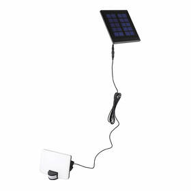 Nástenné svietidlo Solight solárne so senzorom, 11W, 1200lm, Li-on čierne

 obrázok produktu 3 z 12