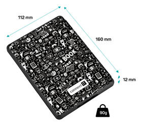 Puzdro pre čítačku e-kníh Connect IT pre Amazon New Kindle 2022 - Doodle 

 obrázok produktu 6 z 7