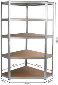 Regál úložný Fieldmann FDR 1840R 

 obrázok produktu 1 z 2