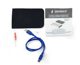 Box na HDD Gembird pre 2.5” zariadenie, USB 3.0, SATA čierny

 obrázok produktu 3 z 4