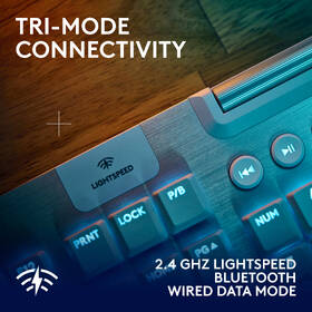 Klávesnica Logitech G915 X Lightspeed Wireless, US layout biela

 obrázok produktu 4 z 11