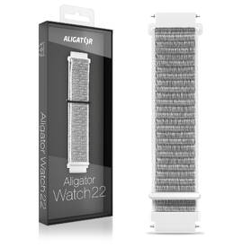 Remienok Aligator 22AW0017, nylonový 22mm biely

 obrázok produktu 1 z 2